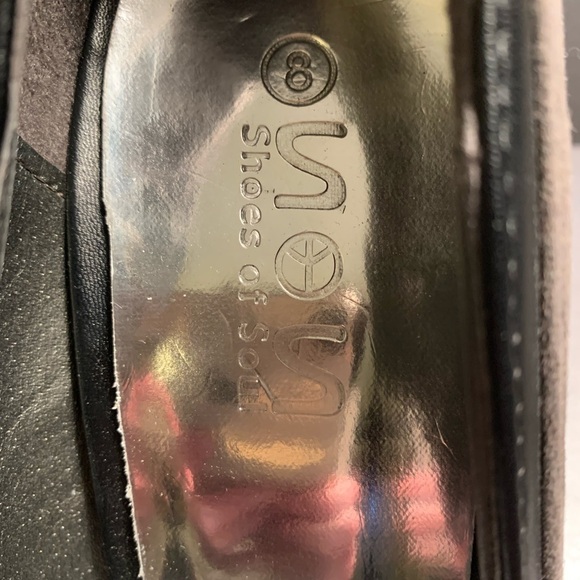 SOS Shoes of Soul 2-toned black/gray heels 🔴 - Picture 8 of 9